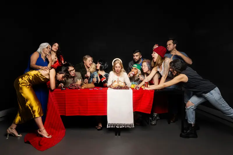 Cenário construído para exercício de staged photography no IPCI