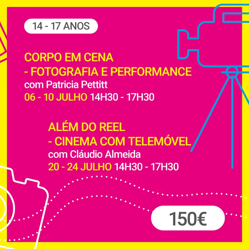 Trabalho de formandos do Oficinas de Verão
