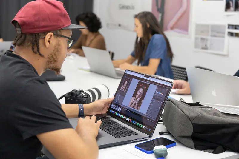 Trabalho de formandos do Workshop de Inteligência Artificial na Fotografia